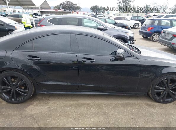 WDDLJ6FB5GA166806 2016 MERCEDES-BENZ CLS-CLASS Black Սալոնի հետևի տեսք