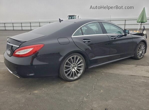 WDDLJ7DB6JA206584 2018 MERCEDES-BENZ CLS-CLASS Black Tył prawy