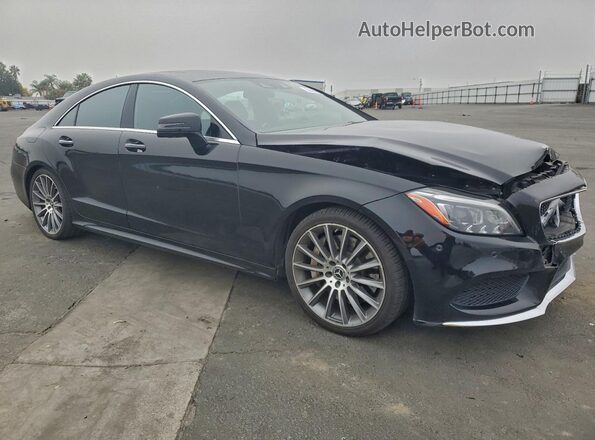 WDDLJ7DB6JA206584 2018 MERCEDES-BENZ CLS-CLASS Black Przód prawy