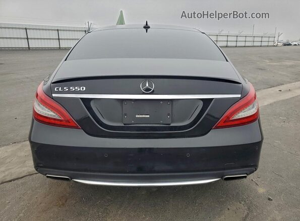WDDLJ7DB6JA206584 2018 MERCEDES-BENZ CLS-CLASS Black Widok z tyłu