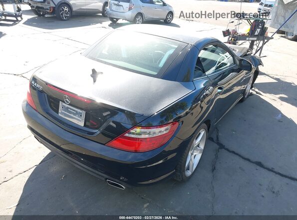 WDDPK3JA0GF124896 2016 MERCEDES-BENZ SLK 300 Black Задня права чверть