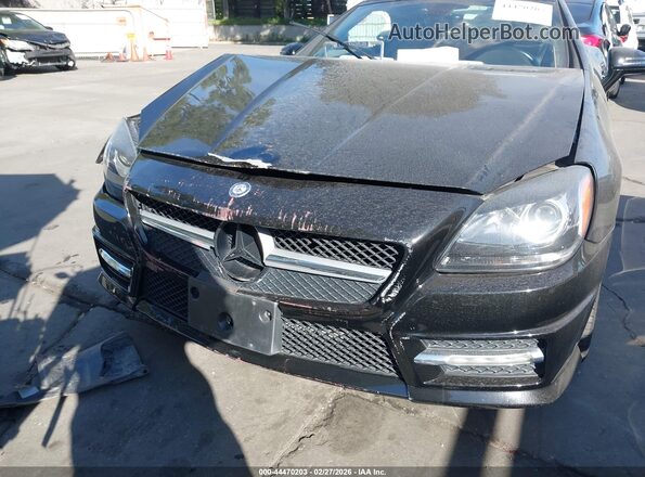 WDDPK3JA0GF124896 2016 MERCEDES-BENZ SLK 300 Black Вид задньої частини салону