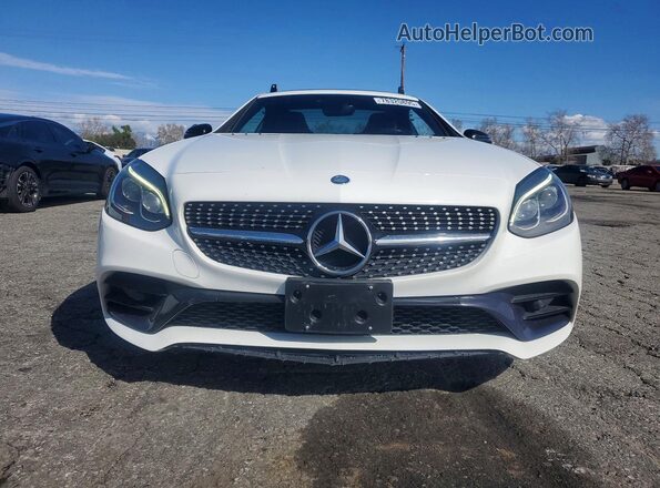 WDDPK3JA0HF135530 2017 MERCEDES-BENZ SLC Белый Вид спереди