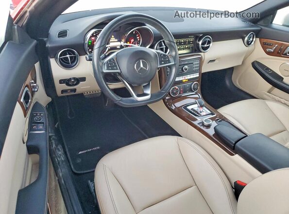 WDDPK3JA2JF149385 2018 MERCEDES-BENZ SLC Красный 