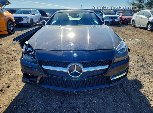 WDDPK5HA9GF120623 2016 MERCEDES-BENZ SLK Black Widok z przodu