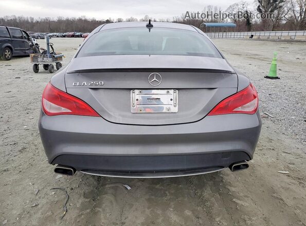 WDDSJ4EB0GN338427 2016 MERCEDES-BENZ CLA-CLASS Gray Rear view