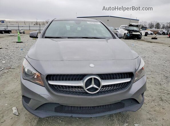WDDSJ4EB0GN338427 2016 MERCEDES-BENZ CLA-CLASS Gray Front view