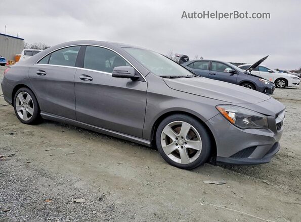 WDDSJ4EB0GN338427 2016 MERCEDES-BENZ CLA-CLASS Gray Front right