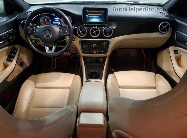 WDDSJ4EB0GN349556 2016 MERCEDES-BENZ CLA-CLASS White Вид панелі приладів
