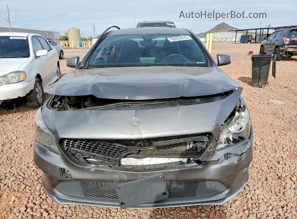 WDDSJ4EB0JN696070 2018 MERCEDES-BENZ CLA-CLASS Gray Вид спереду