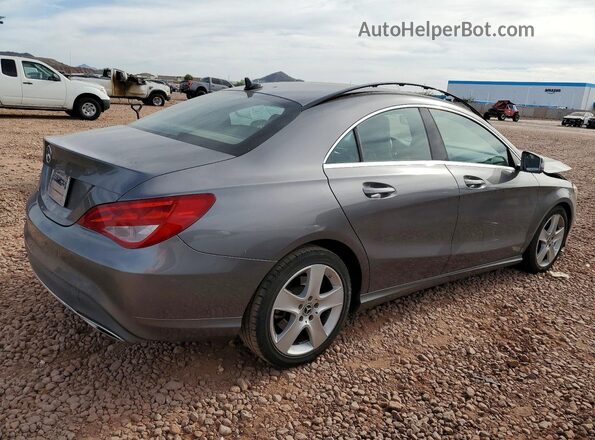 WDDSJ4EB0JN696070 2018 MERCEDES-BENZ CLA-CLASS Gray Задня права чверть