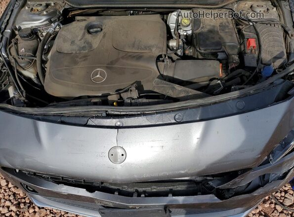 WDDSJ4EB0JN696070 2018 MERCEDES-BENZ CLA-CLASS Gray Вид задньої частини салону