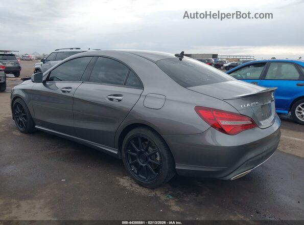 WDDSJ4EB1JN525148 2018 MERCEDES-BENZ CLA 250 Gray Trasero izquierdo