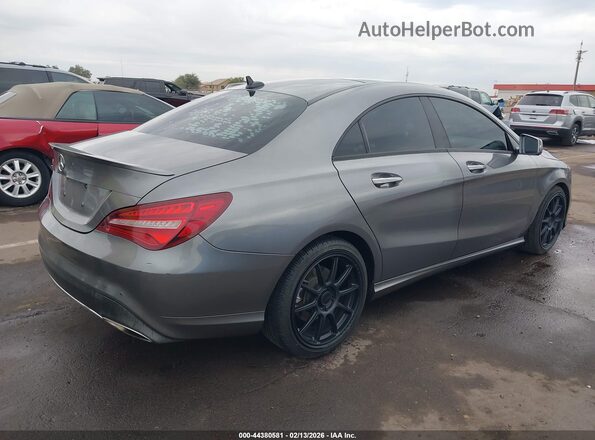 WDDSJ4EB1JN525148 2018 MERCEDES-BENZ CLA 250 Gray Trasero derecho