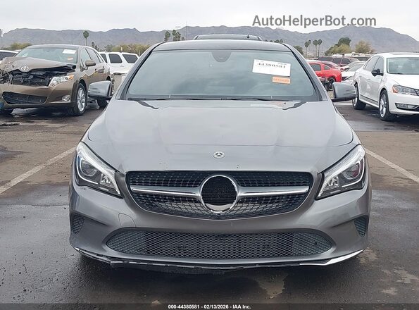 WDDSJ4EB1JN525148 2018 MERCEDES-BENZ CLA 250 Gray Vista del cuadro de instrumentos