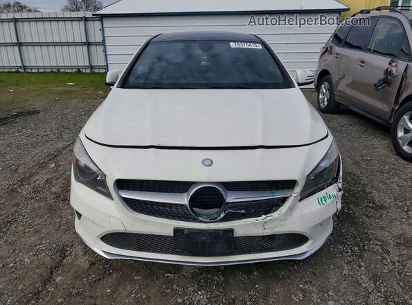 WDDSJ4EB2HN416045 2017 MERCEDES-BENZ CLA-CLASS White Вид спереду