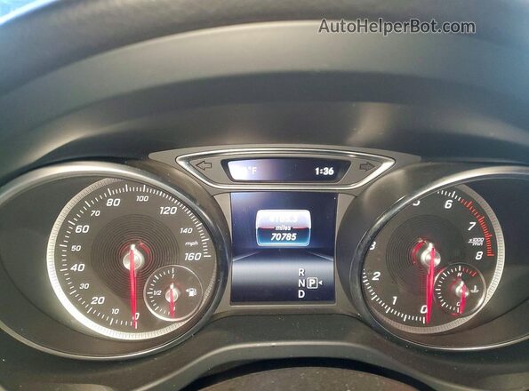 WDDSJ4EB3KN767716 2019 MERCEDES-BENZ CLA-CLASS Black Vista del cuadro de instrumentos
