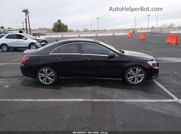 WDDSJ4EB6GN383498 2016 MERCEDES-BENZ CLA 250 Black Vista interior trasera