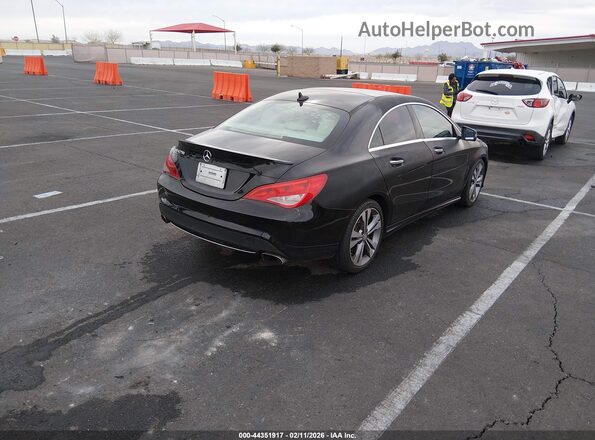 WDDSJ4EB6GN383498 2016 MERCEDES-BENZ CLA 250 Black Trasero derecho
