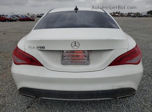 WDDSJ4EB6HN412029 2017 MERCEDES-BENZ CLA-CLASS White Vista trasera