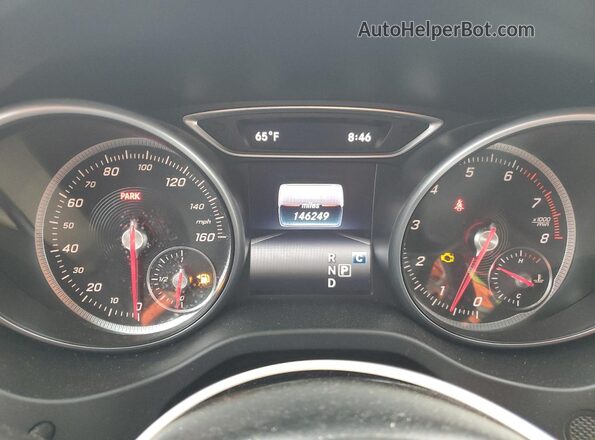 WDDSJ4EB6HN412029 2017 MERCEDES-BENZ CLA-CLASS White Vista del cuadro de instrumentos