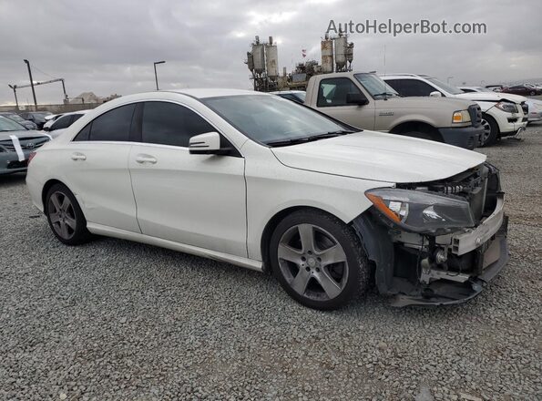 WDDSJ4EB6HN412029 2017 MERCEDES-BENZ CLA-CLASS White Delantero derecho