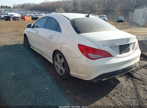 WDDSJ4EB6HN457908 2017 MERCEDES-BENZ CLA 250 White 