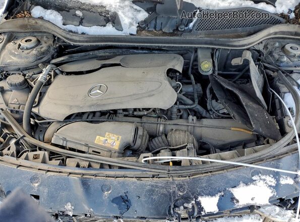 WDDSJ4EB7JN643737 2018 MERCEDES-BENZ CLA-CLASS Черный Вид задней части салона