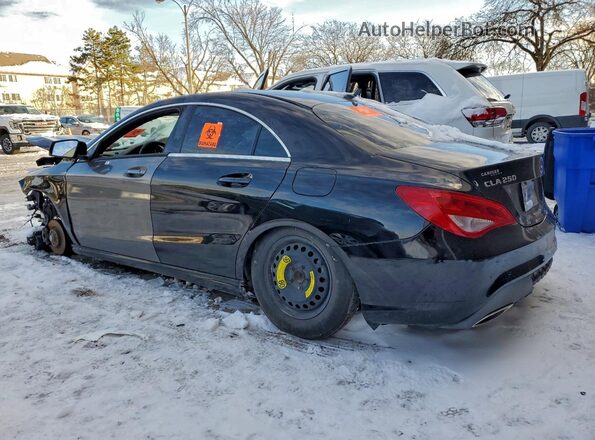 WDDSJ4EB7JN643737 2018 MERCEDES-BENZ CLA-CLASS Черный Задняя левая четверть