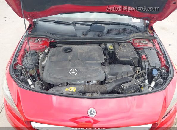 WDDSJ4EB9JN605362 2018 MERCEDES-BENZ CLA 250 Red Vista trasera