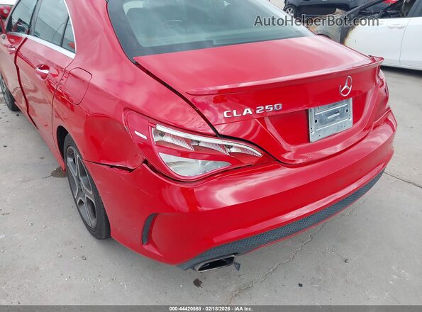 WDDSJ4EB9JN605362 2018 MERCEDES-BENZ CLA 250 Red Vista frontal