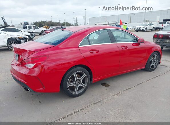 WDDSJ4EB9JN605362 2018 MERCEDES-BENZ CLA 250 Red Trasero derecho