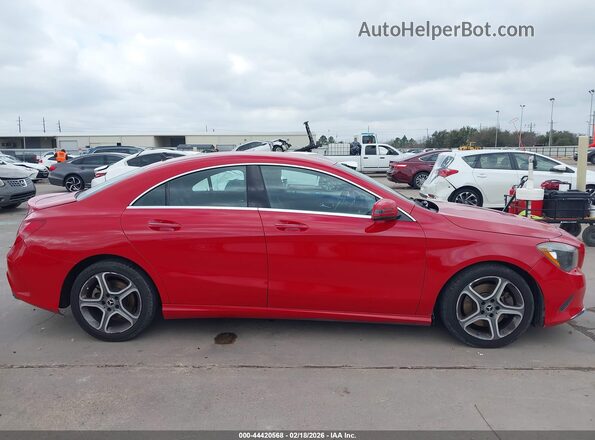 WDDSJ4EB9JN605362 2018 MERCEDES-BENZ CLA 250 Red Vista interior trasera