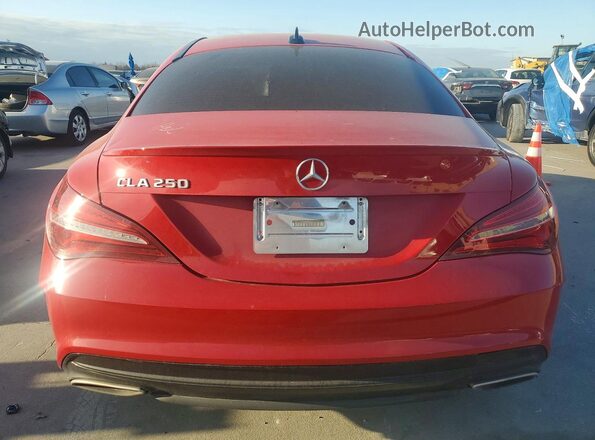 WDDSJ4EB9JN635848 2018 MERCEDES-BENZ CLA-CLASS Red 