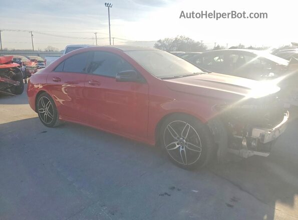 WDDSJ4EB9JN635848 2018 MERCEDES-BENZ CLA-CLASS Red 