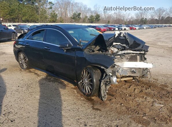 WDDSJ4EBXGN339150 2016 MERCEDES-BENZ CLA-CLASS Black Widok z przodu