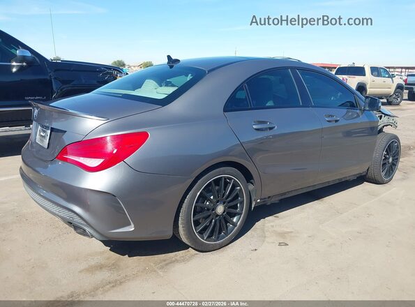 WDDSJ4EBXGN365067 2016 MERCEDES-BENZ CLA 250 Gray Задня права чверть