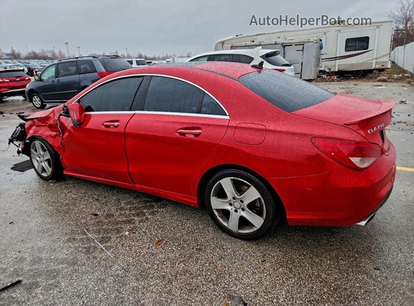 WDDSJ4GB0GN372817 2016 MERCEDES-BENZ CLA-CLASS Red 