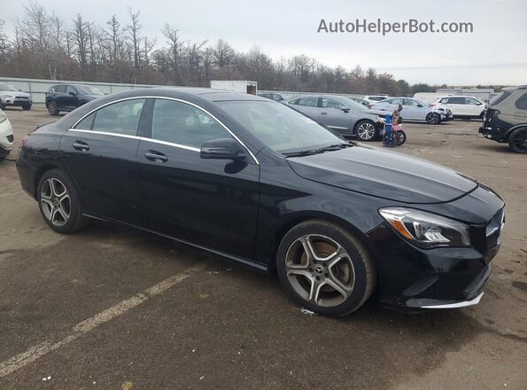 WDDSJ4GB7JN643153 2018 MERCEDES-BENZ CLA-CLASS Black Przód prawy