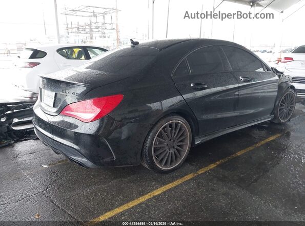 WDDSJ5CB0GN338081 2016 MERCEDES-BENZ AMG CLA 45 Черный Задняя правая четверть