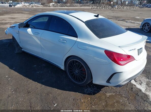 WDDSJ5CB3GN345557 2016 MERCEDES-BENZ AMG CLA 45 Белый Задняя левая четверть