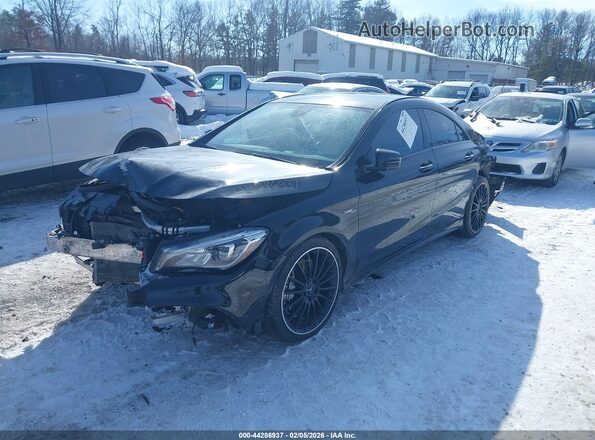WDDSJ5CB4HN436340 2017 MERCEDES-BENZ AMG CLA 45 Черный Передняя левая четверть
