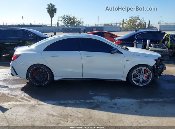 WDDSJ5CB4JN568181 2018 MERCEDES-BENZ AMG CLA 45 White 360 interior view