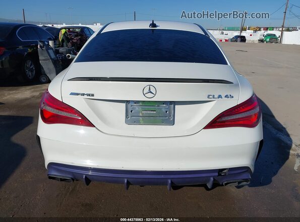 WDDSJ5CB4JN568181 2018 MERCEDES-BENZ AMG CLA 45 White 