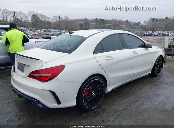 WDDSJ5CB6JN547820 2018 MERCEDES-BENZ AMG CLA 45 White Rear right