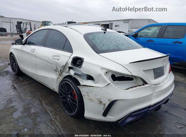 WDDSJ5CB6JN547820 2018 MERCEDES-BENZ AMG CLA 45 White Rear left