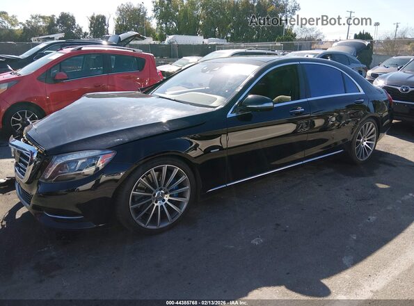WDDUG6DB1GA277357 2016 MERCEDES-BENZ S 550 PLUG-IN HYBRID Black 