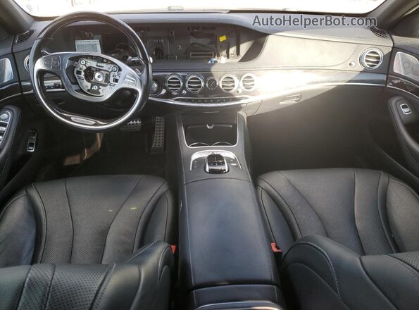WDDUG6DB4HA294767 2017 MERCEDES-BENZ S Белый Вид панели приборов