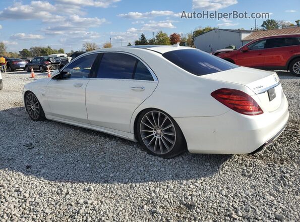 WDDUG6DB4HA294767 2017 MERCEDES-BENZ S Белый Задняя левая четверть