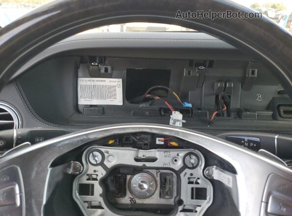 WDDUG6DB4HA294767 2017 MERCEDES-BENZ S Белый Вид щитка приборов